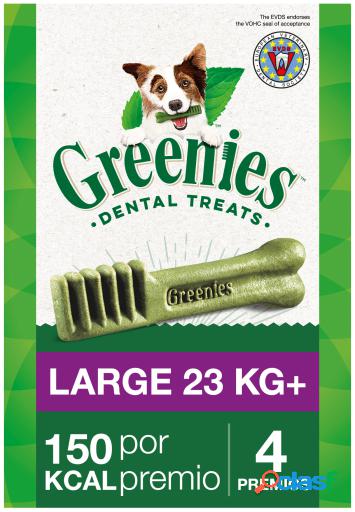 Snack Dental Natural para Perros Grandes 4 Barritas Greenies