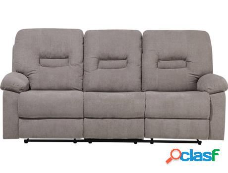 Sofá Bergen (Beije - Poliéster -73x204x101 cm)