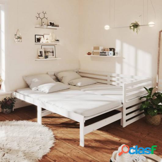 Sofá cama extraíble madera maciza de pino blanco