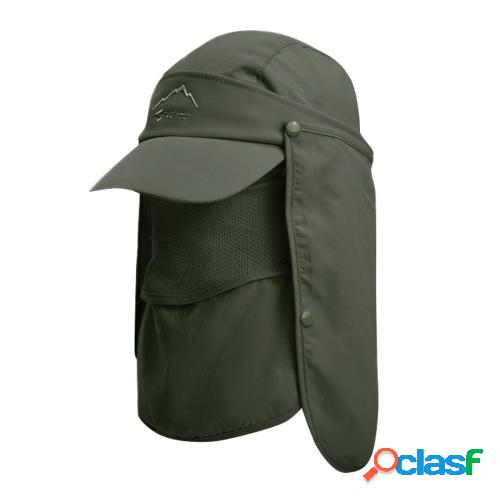 Sombrero de visera unisex multifuncional Protector solar de