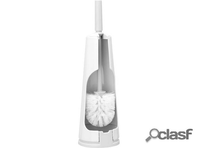 Soporte con Escobilla de WC BRABANTIA 414664 (Blanco - 1,25