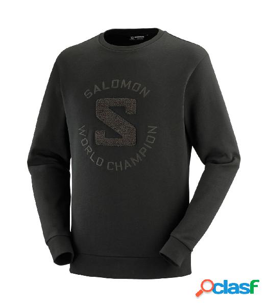 Sudadera Salomon Outlife Crewneck Sweat Black S