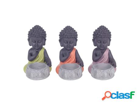 T-Light Buda Aniñado Incluye 3 Unidades Figuras Budas