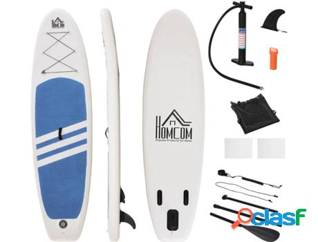 Tablas de Stand Up Paddle HOMCOM Con Remo (Azul -