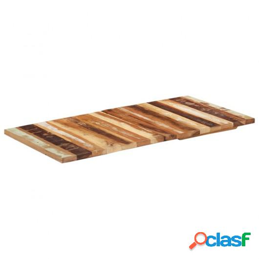 Tablero de mesa rectangular madera reciclada 60x120 cm 25-27