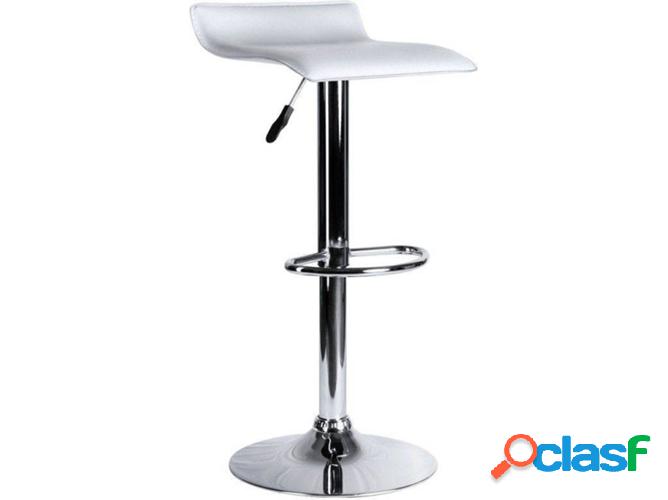 Taburete REGALOS MIGUEL Tim (Blanco - 40 x 84 / 64 x 39 cm -