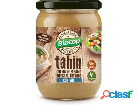 Tahin Integral Tostado con Sal BIOCOP (500 g)