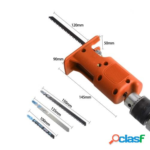 Taladro eléctrico Sierra eléctrica modificada Sierra