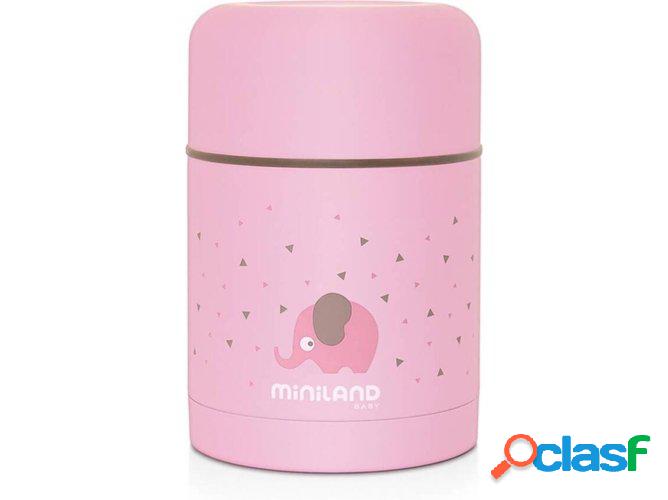 Termo MINILAND Baby Silky Food (600 ml - Sólidos - Rosa)