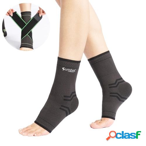 Tobillera con vendas de compresión Calcetines de