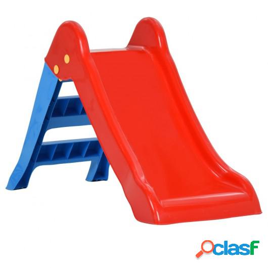 Tobogán para niños plegable 111 cm multicolor