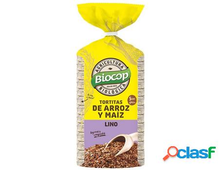 Tortitas de Arroz Maíz y Lino BIOCOP (200 g)