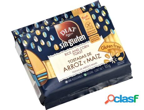 Tostadas de Arroz y Maíz Sin Gluten DIET-RADISSON (100 g)