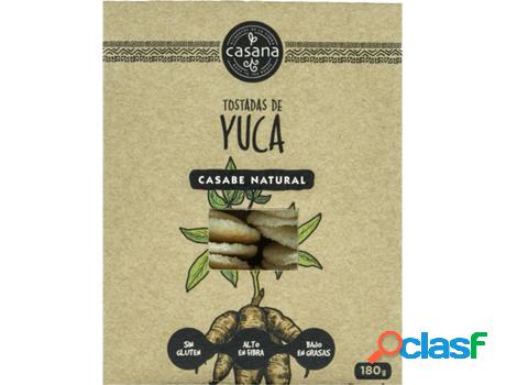 Tostadas de Yuca Ecológicas CASANA FOODS (180 g)
