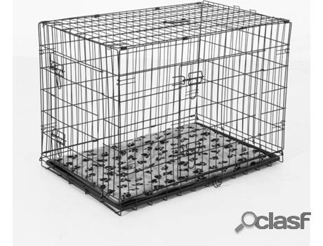Transportín para Perros PAWHUT 1 Almohada (Gris -