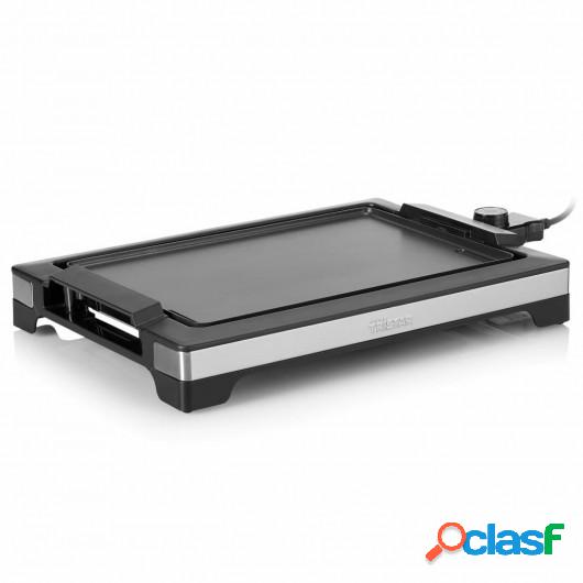 Tristar Plancha eléctrica de cocina 2000 W negra 37x25 cm