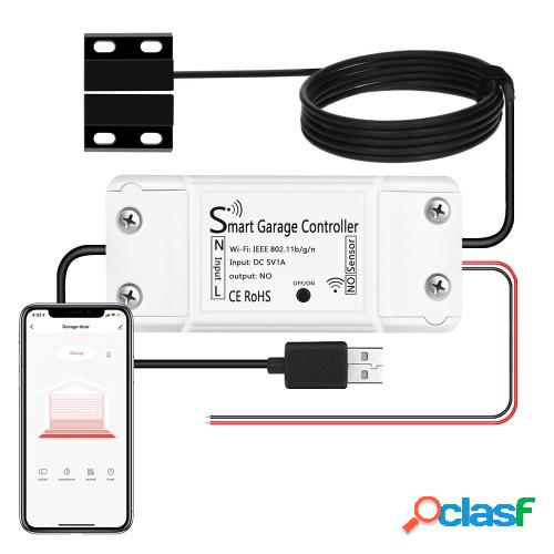 Tuya WiFi abridor de puerta de garaje controlador remoto