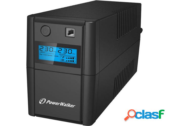 Ups POWERWALKER VI 850 SHL Schuko 2 enchufes