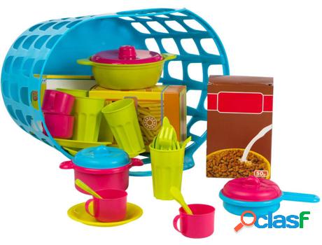 Utensilios de cocina COLORBABY Cesta de la compra con 34