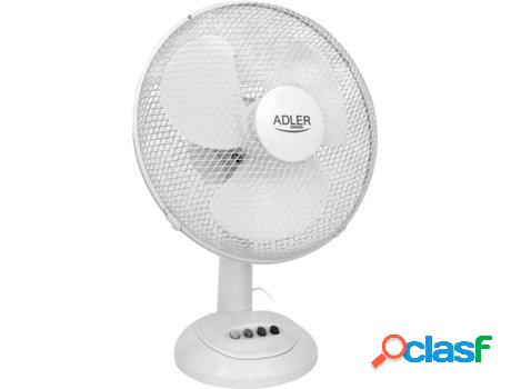 Ventilador de Mesa ADLER AD7303 (70 W - Diámetro 30 cm)