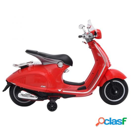Vespa eléctrica GTS300 rojo