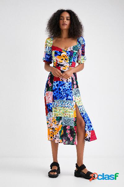 Vestido evasÃ© animal print