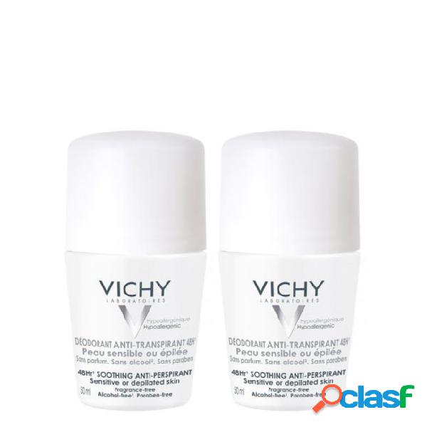 Vichy Antitranspirante Calmante Dúo Desodorante Roll-On 48h