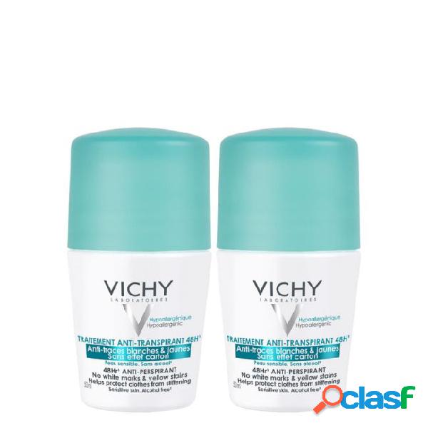 Vichy No Marks Dúo Desodorante Roll-On 48h 2x50ml