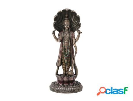 Vishnu Con Serpiente Figuras Budas Colección Oriental