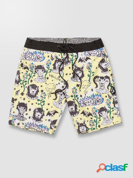 Volcom Boardshort Surf Vitals Ozzie Stoney 19" - GLIMMER