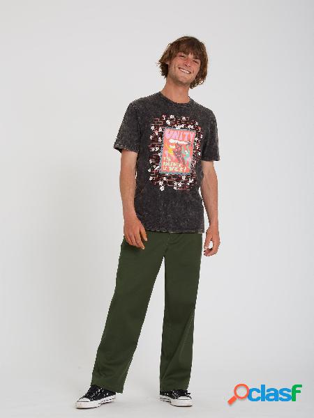 Volcom Camiseta Egle Zvirblyte 2 - WASHED BLACK