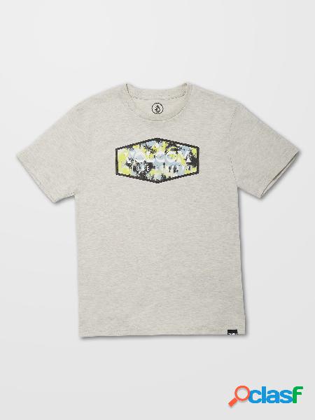 Volcom Camiseta Mgf Fill Heather - BONE HEATHER - (NIÑOS)