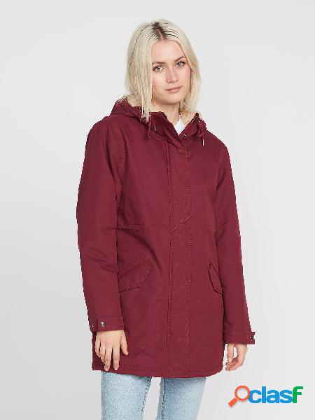 Volcom Parka Less Is More 5K - BURGUNDY