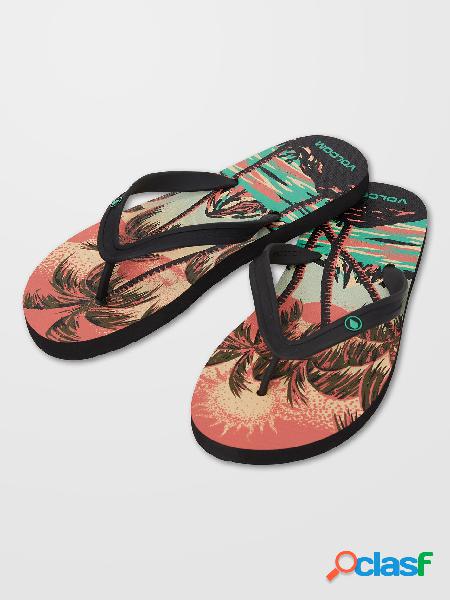 Volcom Sandalias Rocker 2 - LIVING CORAL