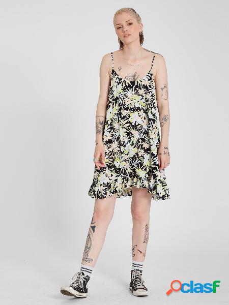 Volcom Vestido camisero Thats My Type - Lime