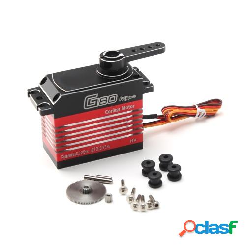 YIPINServo Digital Servo 80kg engranaje de Metal de alto par