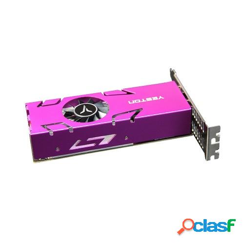 Yeston RX550-4G 4HD GA Tarjeta gráfica de 4 pantallas