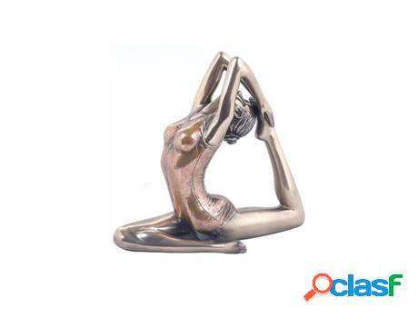 Yoga-Pose De Paloma Figuras Bronce Colección Clásico