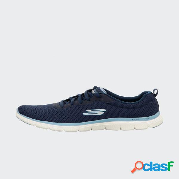 Zapatilla Skechers flex appeal 4.0 brilliant view navy mujer