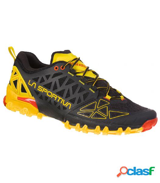 Zapatillas La Sportiva Bushido II Hombre Negro Amarillo 41.5