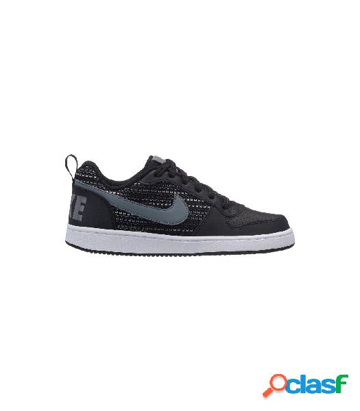 Zapatillas Nike Court Borough Low Se Gs Negro Gris 40