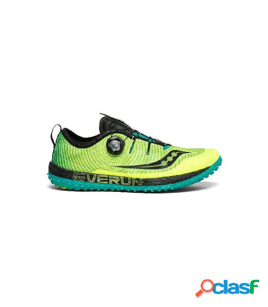 Zapatillas Saucony SwitchBack ISO Hombre Citron Black 42