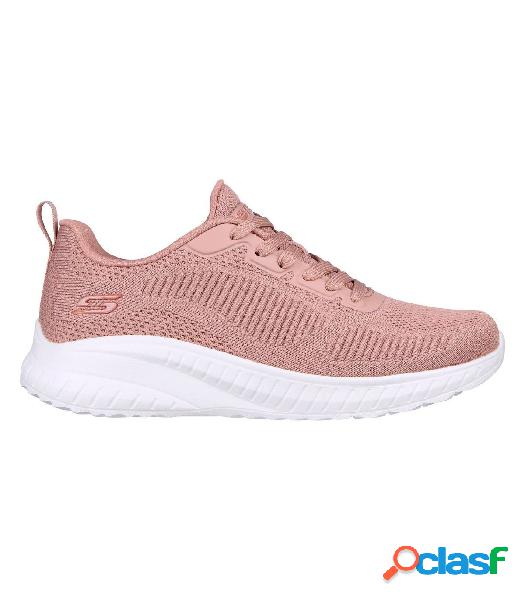 Zapatillas Skechers Bobs Squad Chaos Face Off Mujer Blush 37