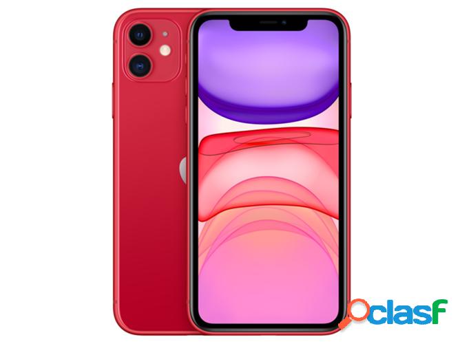 iPhone 11 APPLE (6.1&apos;&apos; - 128 GB - Rojo)