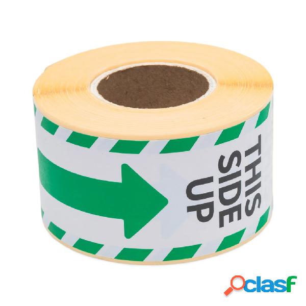 rillprint Cinta de advertencia This side up 45x125 mm 250