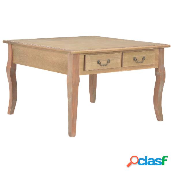vidaXL 280064 Coffee Table Brown 80x80x50 cm Wood