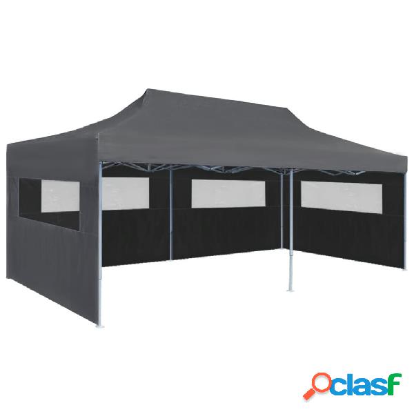 vidaXL Carpa plegable Pop-up con paredes laterales 3x6 m