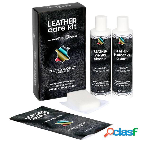 vidaXL Kit de cuidado de cuero CARE KIT 2x250 ml