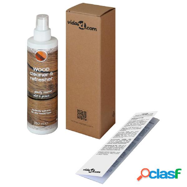 vidaXL Limpiador y refrescante de madera 250 ml