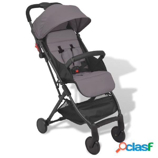 vidaXL Sillita de paseo 89x47,5x104 cm gris